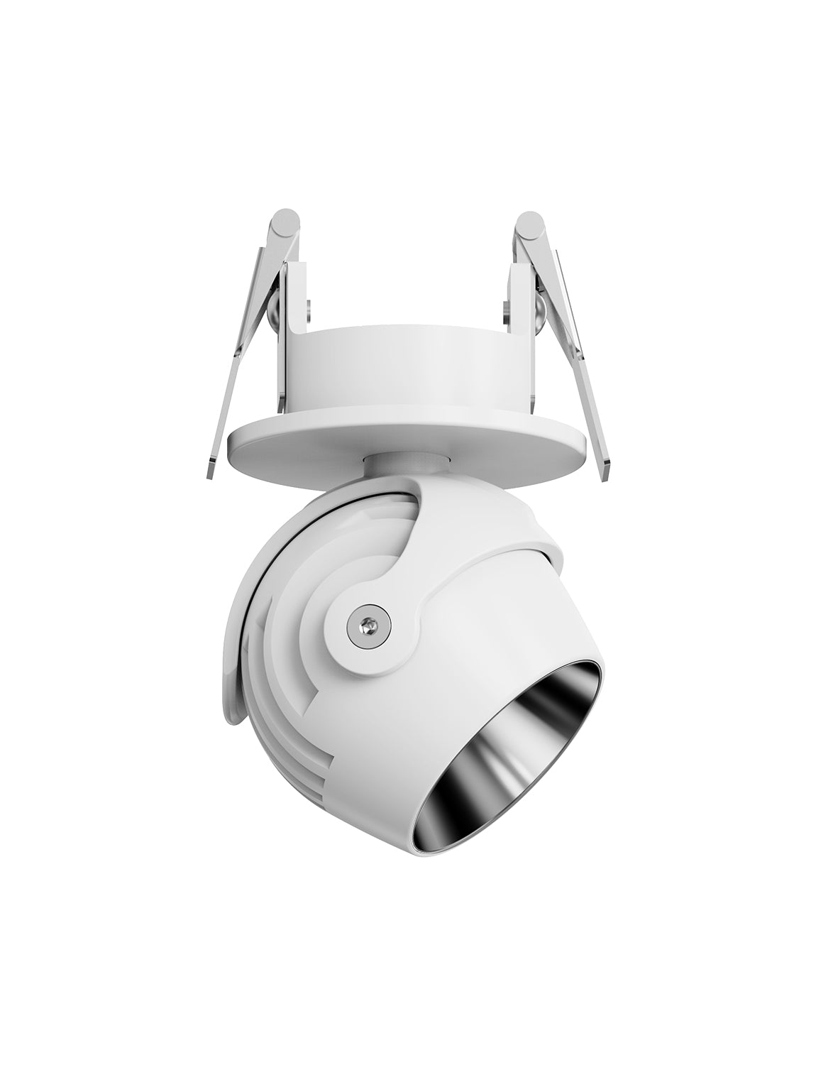 Embedded adjustable angle intelligent spotlight remote control variable color spotlight